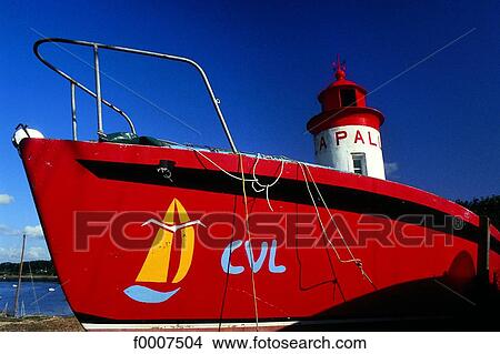 France, Brittany, Detail of small boat View Large Photo Image Picture - France, Brittany, Detail of small boat. Fotosearch