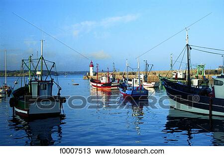 France, Brittany, Erguy harbour View Large Photo Image Stock Image - France, Brittany, Erguy harbour. Fotosearch