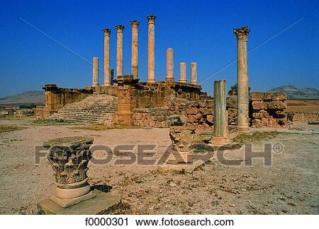 Tunisia, Archeological site View Large Photo Image Stock Image - Tunisia, Archeological site. Fotosearch