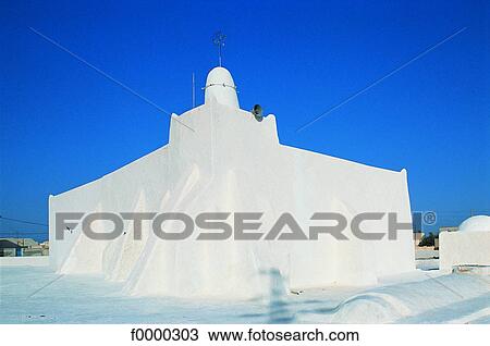 Tunisia, Djerba Island, Elmay, mosque View Large Photo Image Stock Image - Tunisia, Djerba Island, Elmay, mosque. Fotosearch