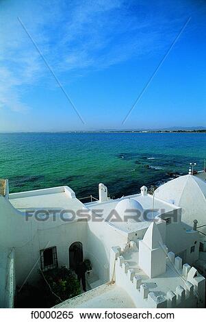 Tunisia, Hammamet View Large Photo Image Stock Photography - Tunisia, Hammamet. Fotosearch