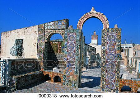 Tunisia, Tunis, medina terrace View Large Photo Image Stock Photo - Tunisia, Tunis, medina terrace . Fotosearch