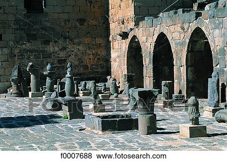 Syria, Bosra, Roman ruins View Large Photo Image Stock Photo - Syria, Bosra, Roman ruins. Fotosearch