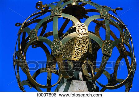 Stock Photograph - Syria, Damascus, Astromical copper system. Fotosearch