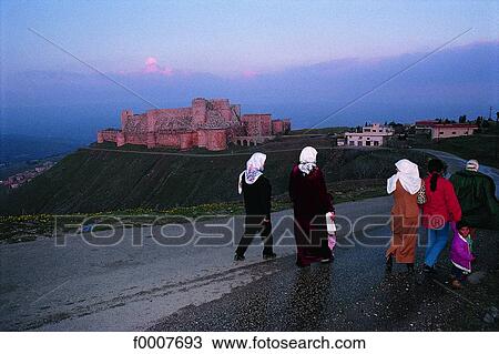 Stock Image - Syria, Krak of the Knights. Fotosearch