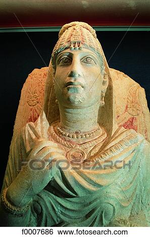 Syria, Palmyra, Roman statue View Large Photo Image Stock Photograph - Syria, Palmyra, Roman statue. Fotosearch