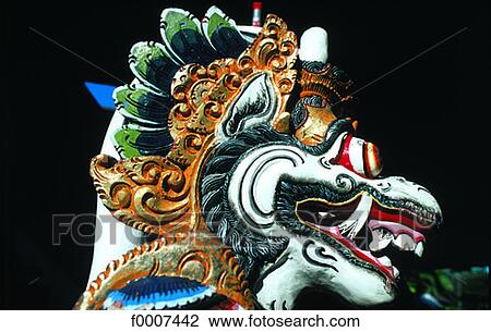 Indonesia, Bali, sculpted dragon heads View Large Photo Image Stock Image - Indonesia, Bali, sculpted dragon heads. Fotosearch