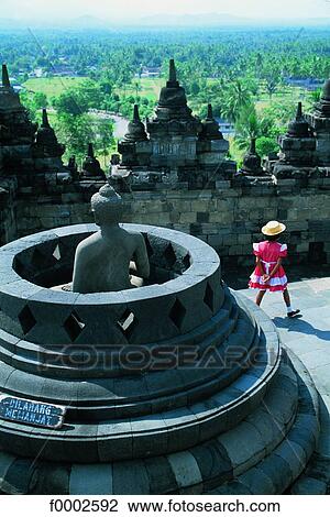 Indonesia, Java, Borobudur temple View Large Photo Image Stock Image - Indonesia, Java, Borobudur temple. Fotosearch
