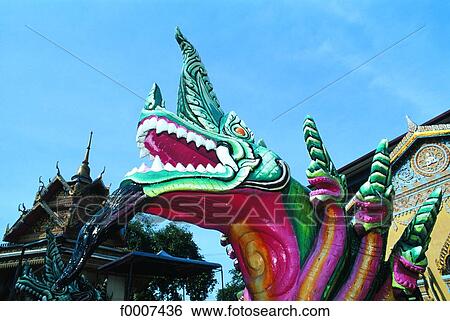 Malaisia, Penang, George Town, Thaï Temple, dragon View Large Photo Image Stock Photograph - Malaisia, Penang, George Town, Thaï Temple, dragon. Fotosearch