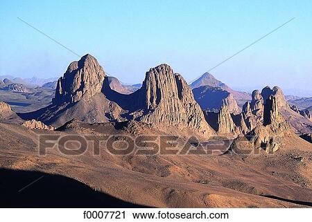 Algeria, Sahara, Atakor Mounts, in the volcanic Hoggar massif View Large Photo Image Stock Image - Algeria, Sahara, Atakor Mounts, in the volcanic Hoggar massif. Fotosearch