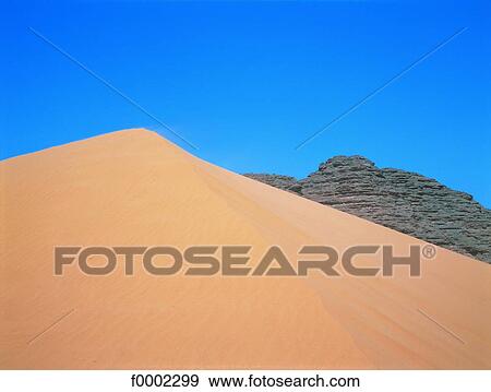 Stock Photo - Algeria, Sahara Desert near Tikoubaouine. Fotosearch