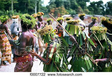 Gabon, sacred danse "ayambe" View Large Photo Image Stock Image - Gabon, sacred danse "ayambe". Fotosearch