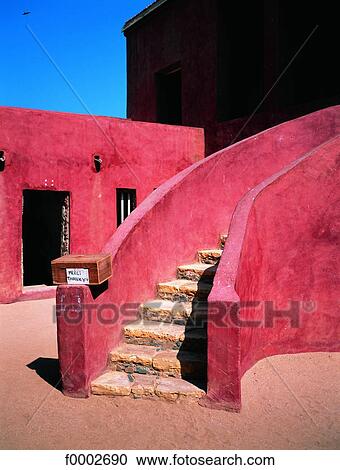 Senegal, Goree Island, Slave house View Large Photo Image Stock Image - Senegal, Goree Island, Slave house. Fotosearch