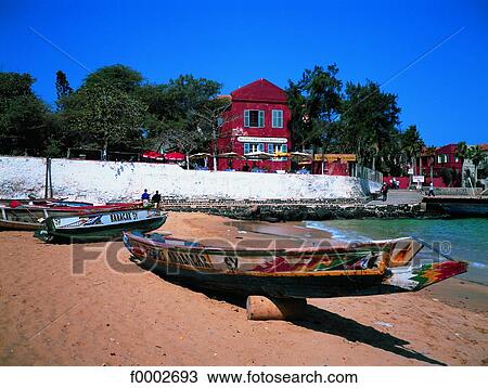 Senegal, Goree Island View Large Photo Image Stock Image - Senegal, Goree Island. Fotosearch
