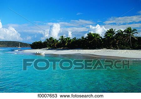 Virges Islands, beach on Sandy Island View Large Photo Image Stock Image - Virges Islands, beach on Sandy Island. Fotosearch