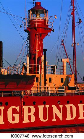 Sweden, Stockholm, Lightship View Large Photo Image Stock Photo - Sweden, Stockholm, Lightship. Fotosearch
