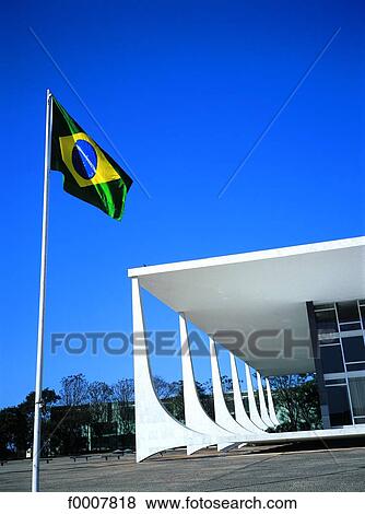 Stock Photo - Brazil, Brasilia, department of Justice. Fotosearch