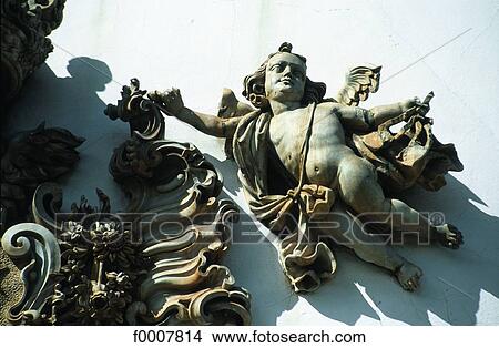 Brazil, Ouro Preto, angel on Our Lady of Carmo church View Large Photo Image Picture - Brazil, Ouro Preto, angel on Our Lady of Carmo church. Fotosearch