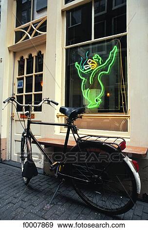 Stock Photo - The Netherlands, Amsterdam, bike. Fotosearch