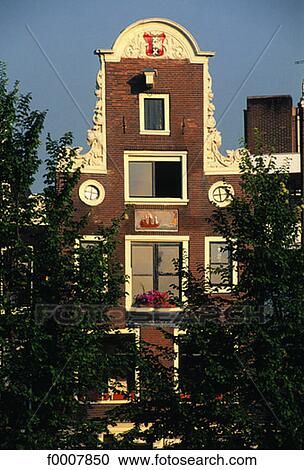 The Netherlands, Amsterdam, gabled house View Large Photo Image Stock Image - The Netherlands, Amsterdam, gabled house. Fotosearch
