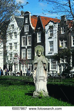 The Netherlands, Amsterdam, the Beguinage View Large Photo Image Stock Photo - The Netherlands, Amsterdam, the Beguinage. Fotosearch