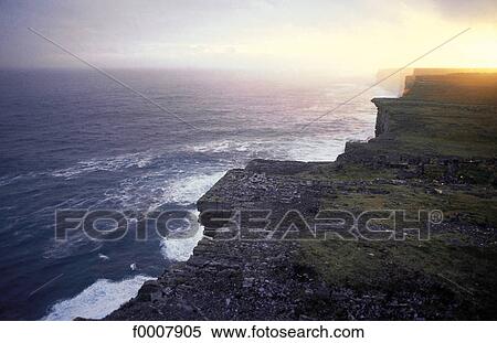 Ireland, Aran Islands, cliffs View Large Photo Image Stock Photography - Ireland, Aran Islands, cliffs. Fotosearch