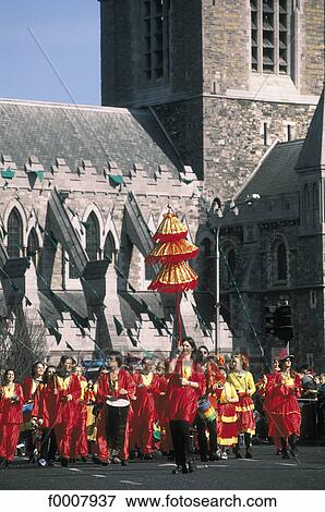 Ireland, Dublin, on St Patrick's Day View Large Photo Image Stock Photo - Ireland, Dublin, on St Patrick's Day. Fotosearch
