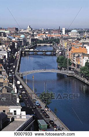 Ireland, Dublin View Large Photo Image Stock Image - Ireland, Dublin. Fotosearch