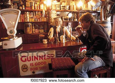 Ireland, Pub interior View Large Photo Image Stock Image - Ireland, Pub interior. Fotosearch