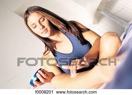 Stock Image - Her on Holidays, lifestyle, people. Fotosearch