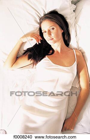Stock Image - Her on Holidays, lifestyle, woman, girl, women. Fotosearch