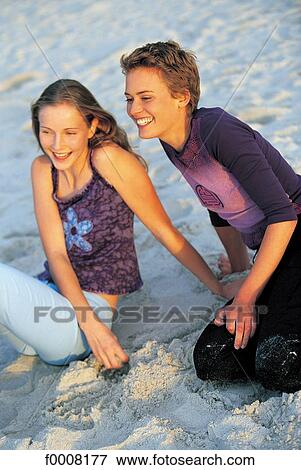 Stock Photo - Beautiful teens, lifestyle, teenager, teenagers. Fotosearch