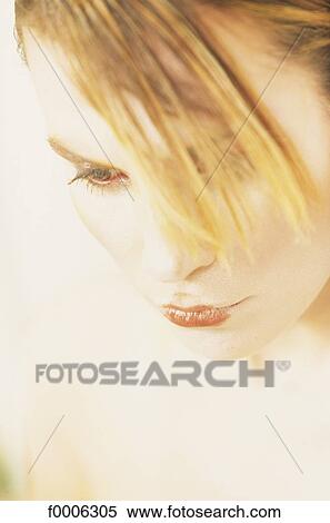 Stock Photography - Portraits, lifestyle, people, woman, girl. Fotosearch