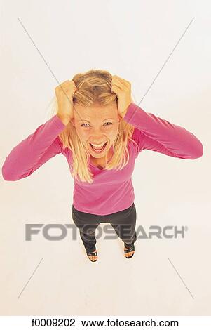 Studio attitudes, lifestyle, problem, anxious, anxiety View Large Photo Image Stock Image - Studio attitudes, lifestyle, problem, anxious, anxiety. Fotosearch