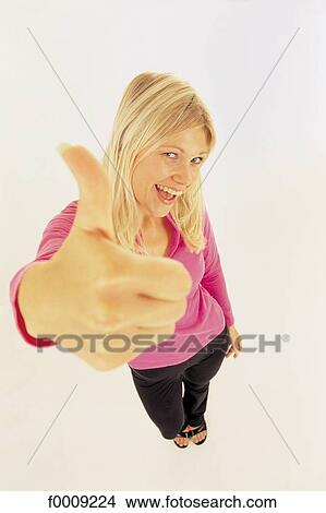Picture - Studio attitudes, lifestyle, vitality, healthy, energy. Fotosearch