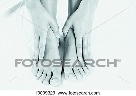 Stock Photo - Body close-ups, lifestyle, inside, indoor, indoor shots. Fotosearch