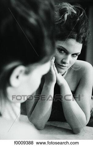 In the mirror, lifestyle, inside, indoor, indoor shots View Large Photo Image Stock Photo - In the mirror, lifestyle, inside, indoor, indoor shots. Fotosearch