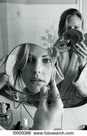 In the mirror, lifestyle, inside, indoor, indoor shots View Large Photo Image Stock Photograph - In the mirror, lifestyle, inside, indoor, indoor shots. Fotosearch