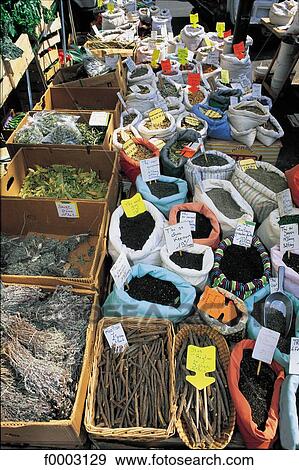 France, Marseilles, spice market View Large Photo Image Stock Photo - France, Marseilles, spice market. Fotosearch