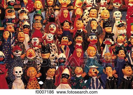 Stock Photograph - Italy, Rome, puppets. Fotosearch