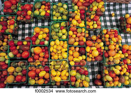 Picture - Market, vegetables . Fotosearch