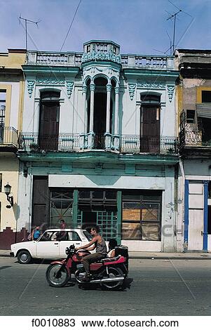 Havana, bike and old house View Large Photo Image Stock Image - Havana, bike and old house. Fotosearch