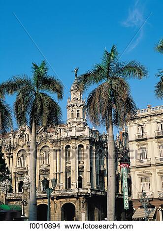 Havana, Opera house and palm trees View Large Photo Image Picture - Havana, Opera house and palm trees. Fotosearch
