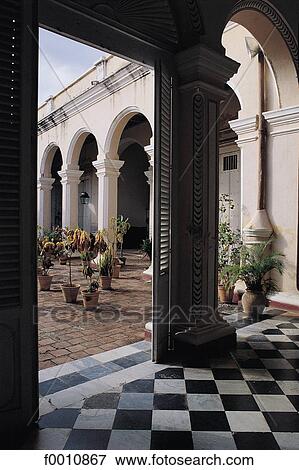 Trinidad, museum of colonial art, patio View Large Photo Image Stock Photo - Trinidad, museum of colonial art, patio. Fotosearch