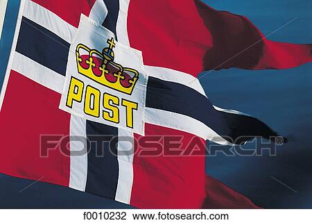 Coastal express (hurtigrute) flag View Large Photo Image Stock Image - Coastal express (hurtigrute) flag. Fotosearch