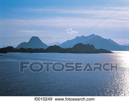 Lofoten Islands, landscape View Large Photo Image Stock Photo - Lofoten Islands, landscape. Fotosearch