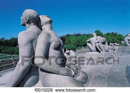 Oslo, Vigeland park sculptures View Large Photo Image Stock Photo - Oslo, Vigeland park sculptures. Fotosearch