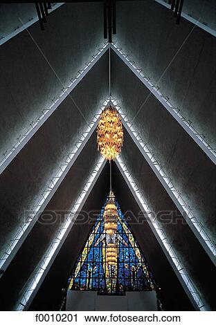 Stock Image - Tromsö, cathedral interior. Fotosearch