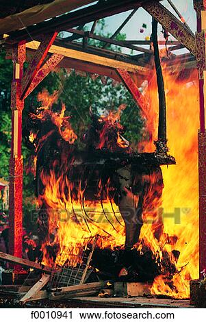 Kuta beach, cremation of a brahmane View Large Photo Image Stock Image - Kuta beach, cremation of a brahmane. Fotosearch