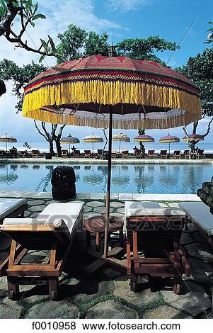Kuta beach, Oberoi swimming pool View Large Photo Image Stock Photo - Kuta beach, Oberoi swimming pool. Fotosearch